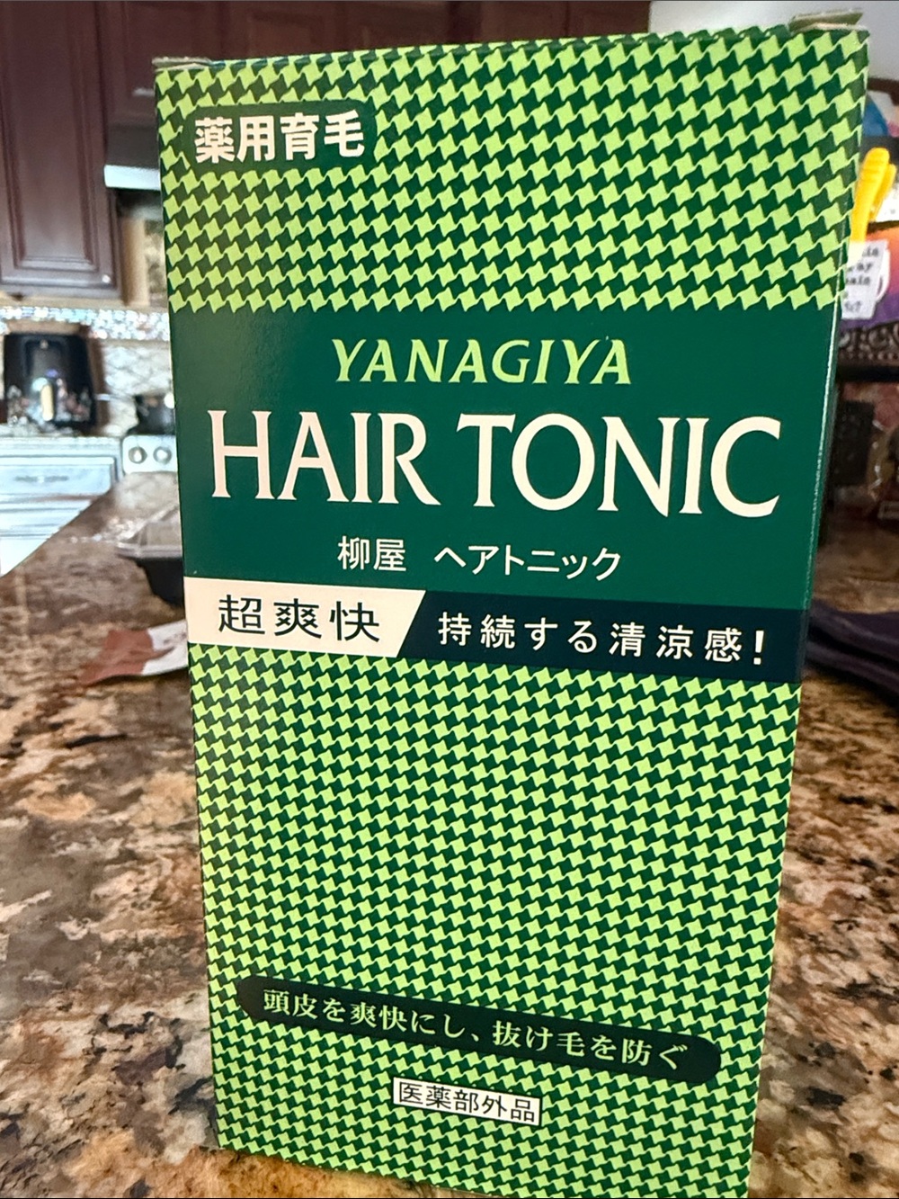 Yanagiya Green Hair Tonic - Refreshing Scalp Care